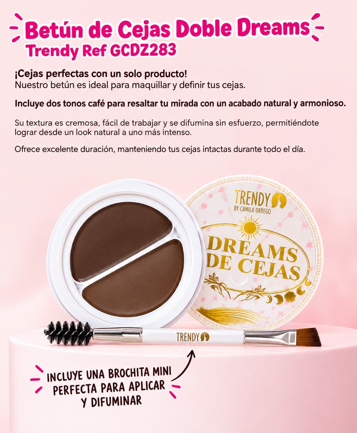 CEJAS BETÚN DE CEJAS DOBLE DREAMS GCD2
