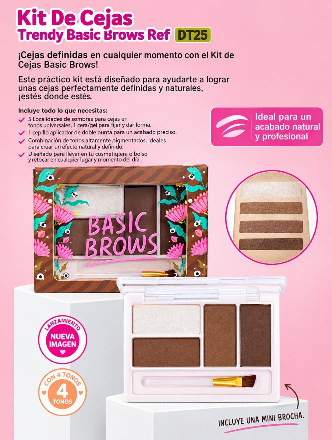 CEJAS KIT CEJAS BASIC BROWS DT25
