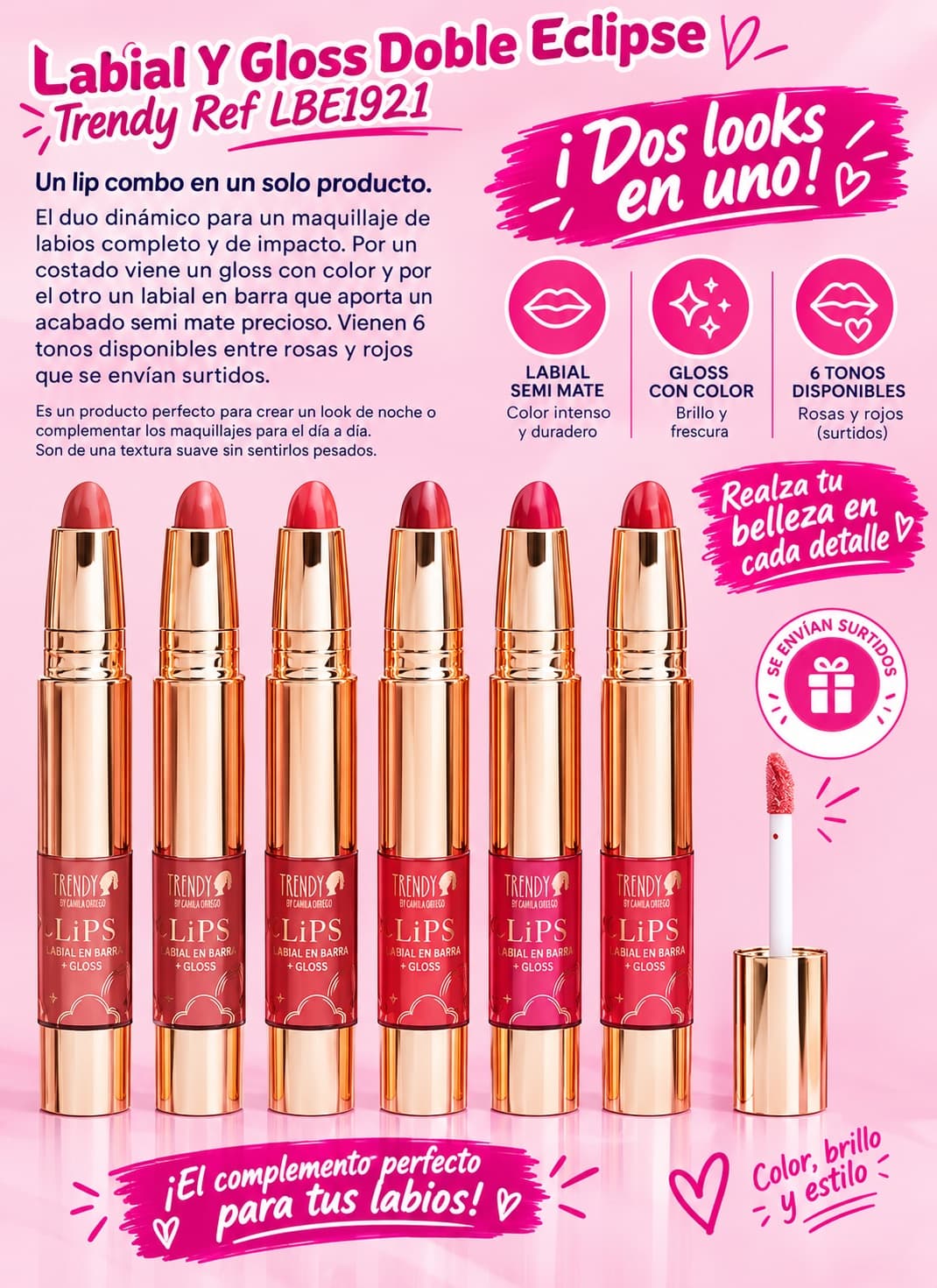 LABI LABIAL Y GLOSS ECLIPSE REF LBE1921